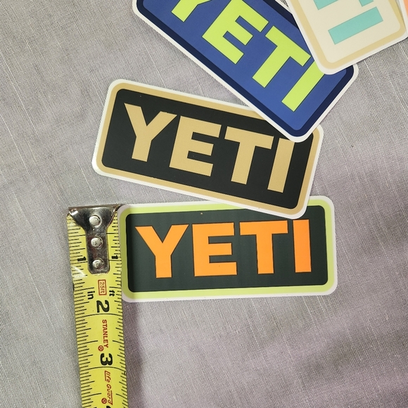 Yeti Multicolor Logo Sticker Collection - Picture 3 of 3